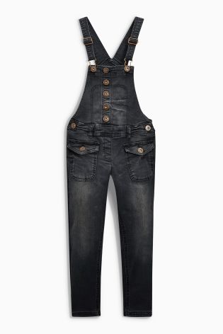 Black Dungarees (3-16yrs)